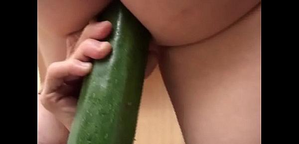  Vegetables in the ass of him and her